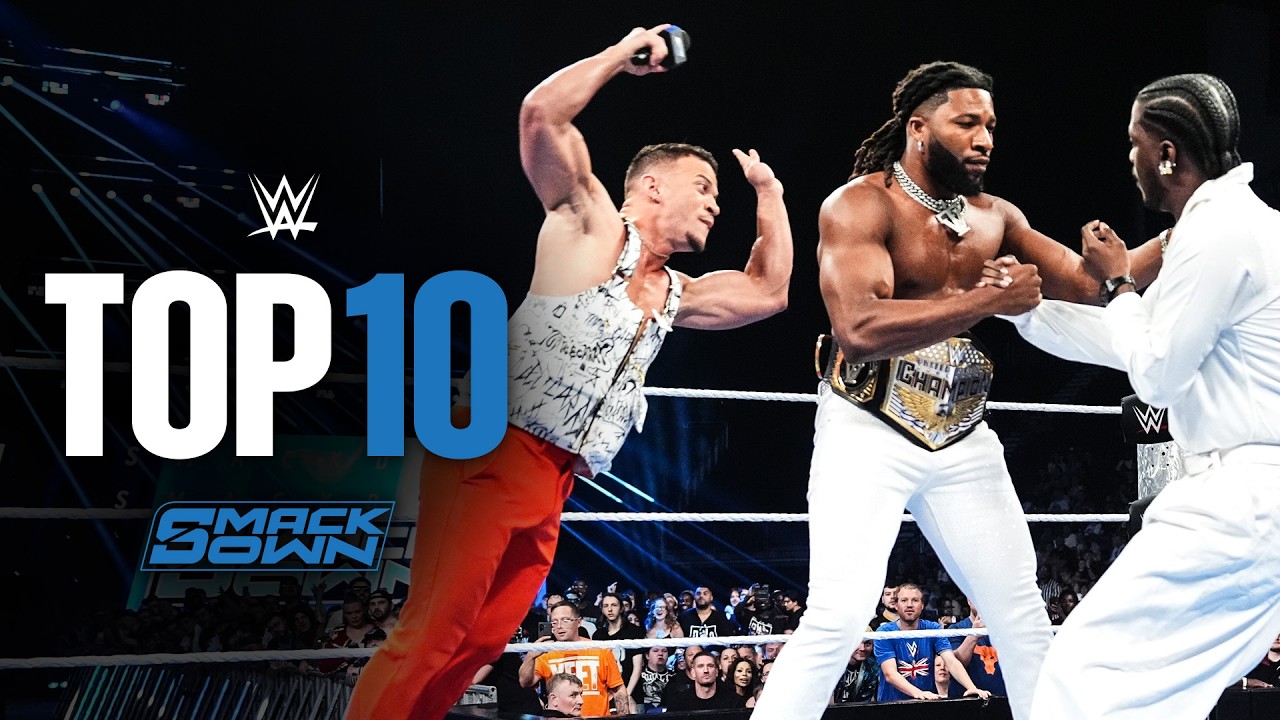 Top 10 SmackDown moments: WWE Top 10, June 26, 2026 background