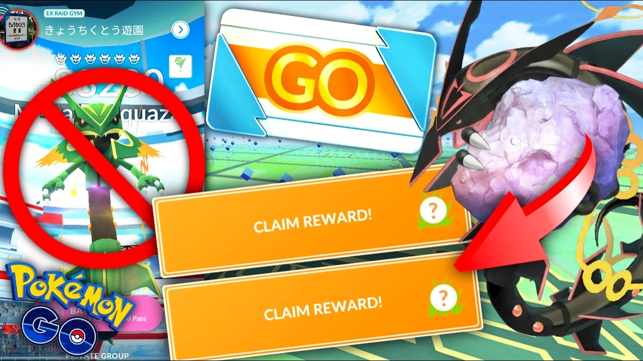 *I MESSED UP NO MEGA RAYQUAZA RAID DAY JUST METEORITE +ENERGY BUT WE STILL HAVE RAIDS* Pokemon GO background