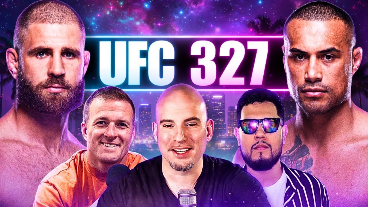 UFC 327 PICKS Roundtable background