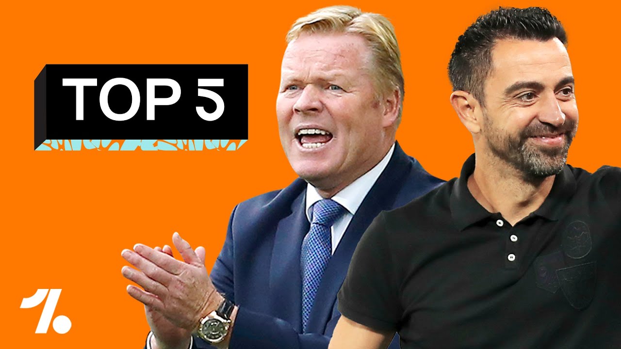 Barcelona's NEW MANAGER: 5 replacements for Koeman!