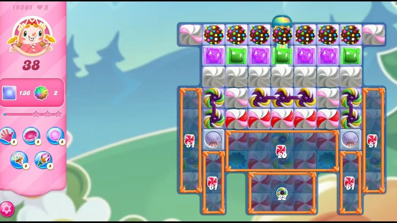 Candy Crush Saga Level 19501 Walkthrough | Tips & Strategy background