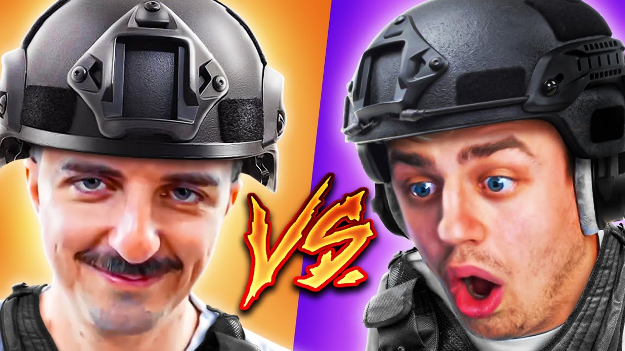 Dieser komische Mann hat mich zu einem 1v1 herausgefordert... background