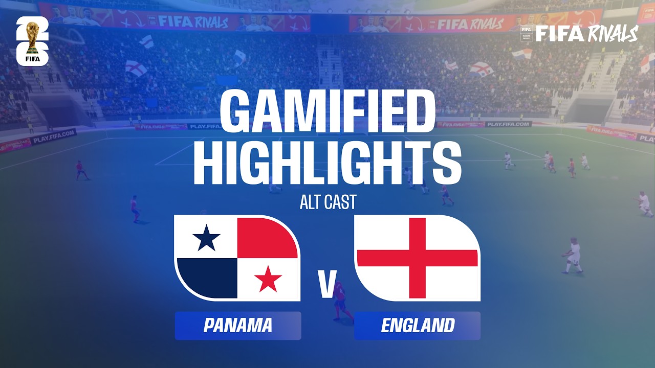 Alt Cast Highlights: Panama v England | FIFA World Cup 2026™ background