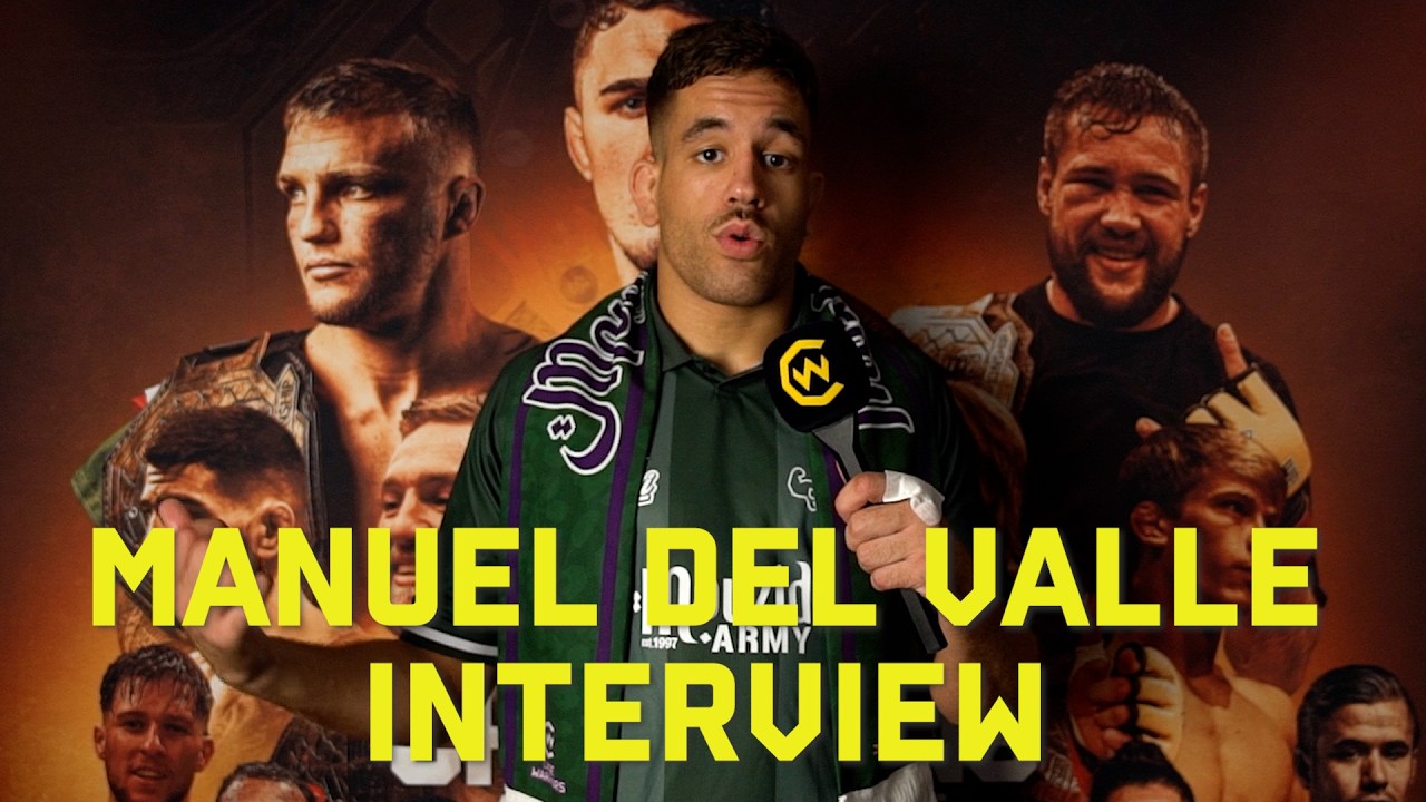 “I Want To Take The Belt From Burlinson” 🏆 🇪🇸| Manuel Del Valle Post-Fight Interview background