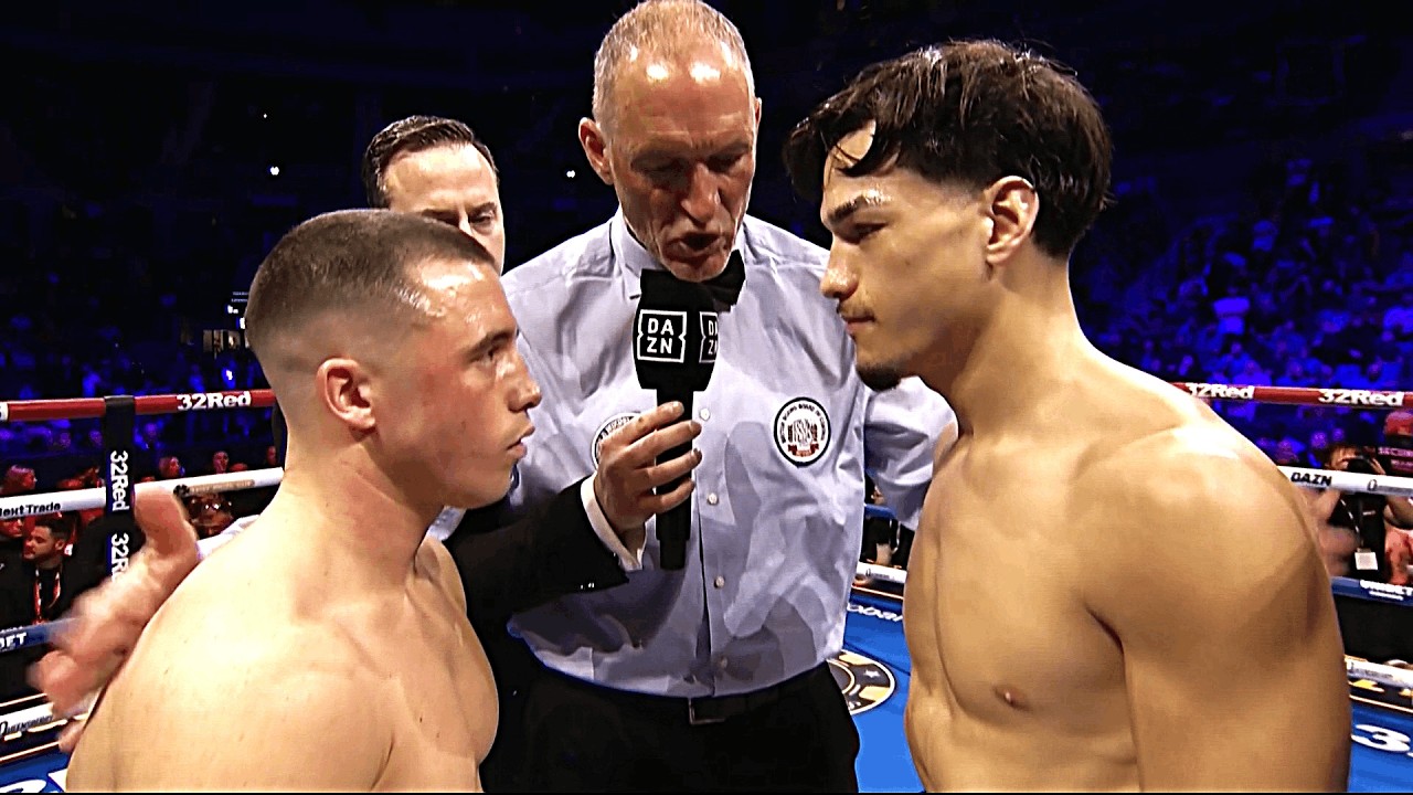Brandon Figueroa (USA) vs Nick Ball (England) BOXING KNOCKOUT HIGHLIGHTS background