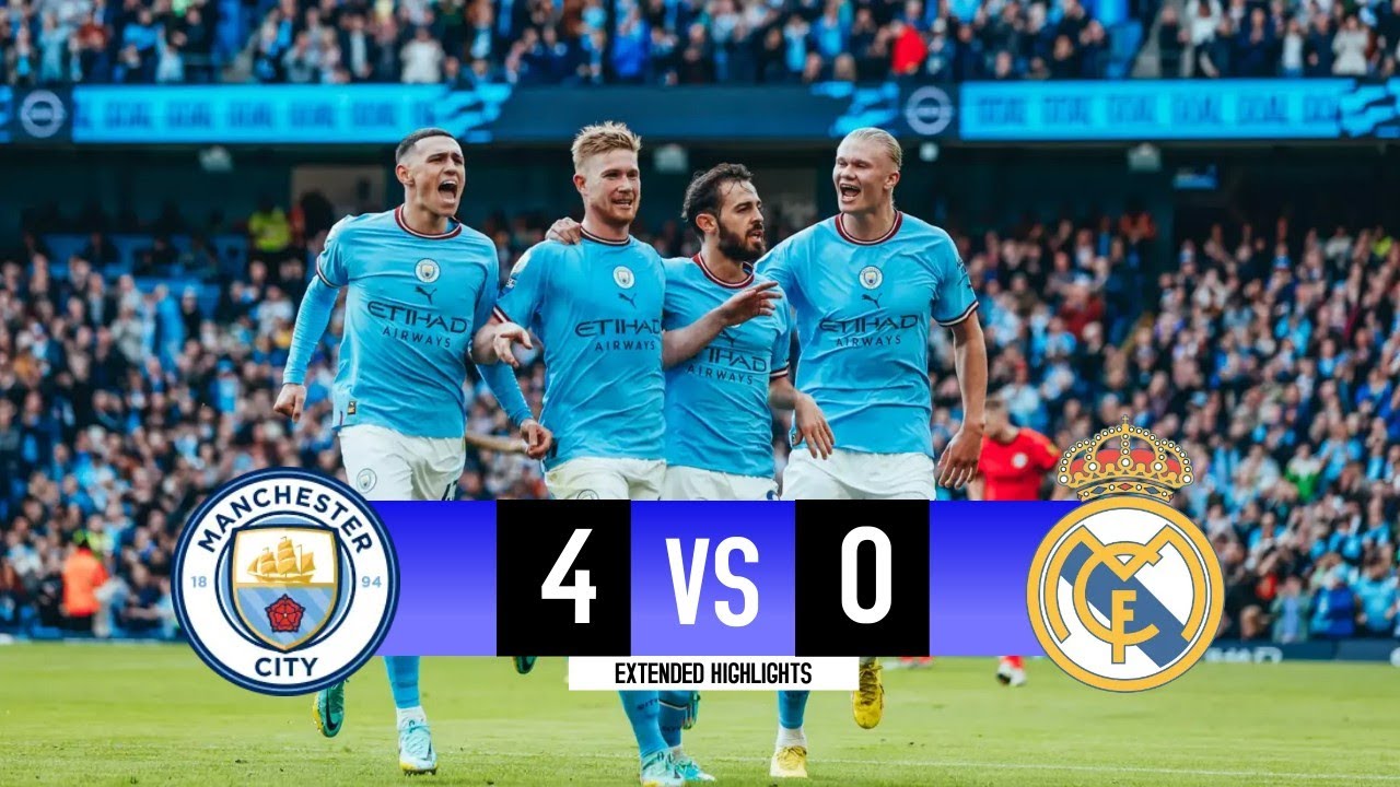 The Match That Landed Manchester City As The GOATED Football Club ● Extended Highlights background
