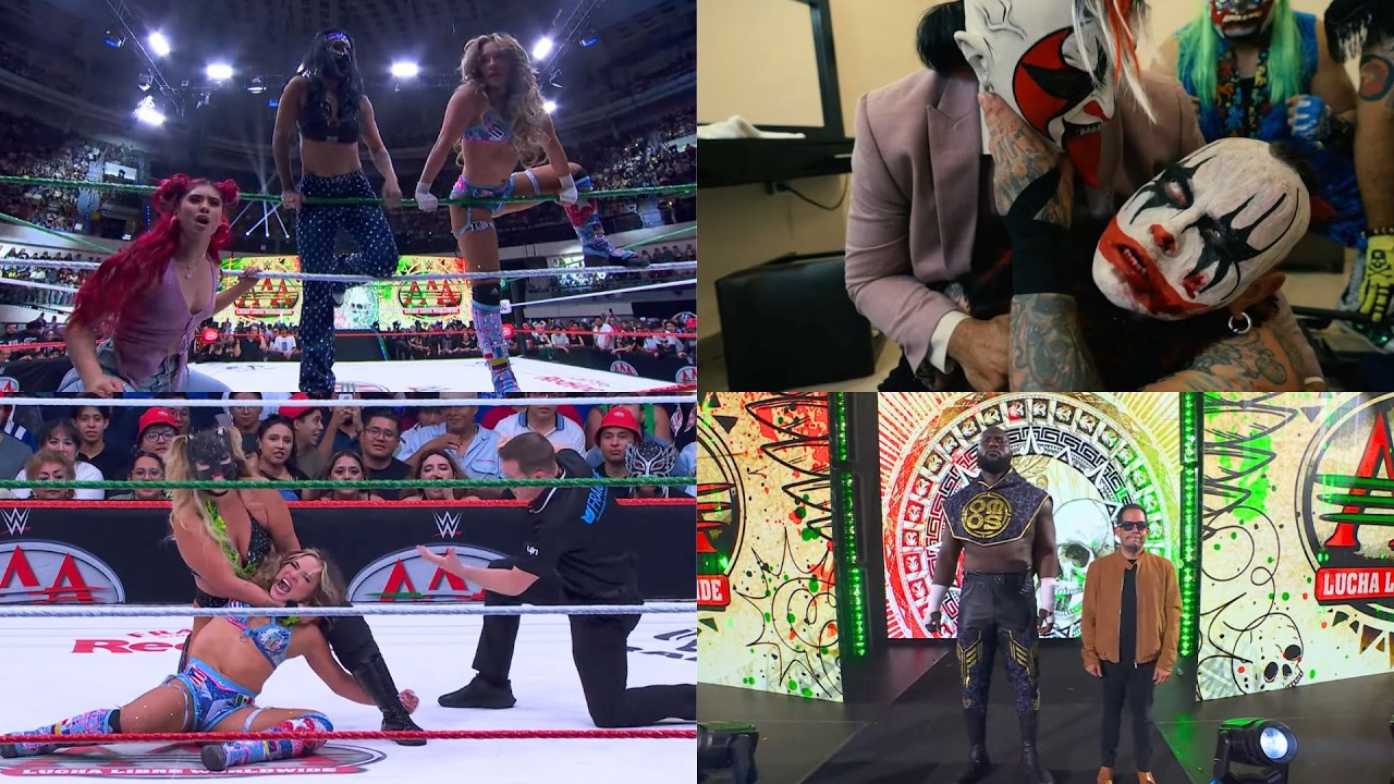 Lucha Libre AAA 06/27/26 Results- Lola Vice Retains, Lady Shani Saves, Who Attacked Pagano? background