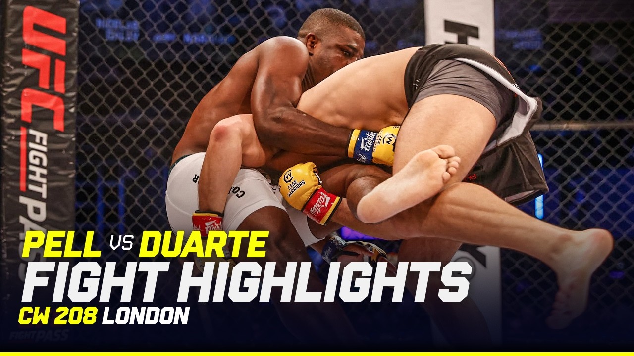 WELTERWEIGHTS AT WAR ✅ | Tariq Pell vs. Luan Duarte | CW 208 London Fight Highlights background