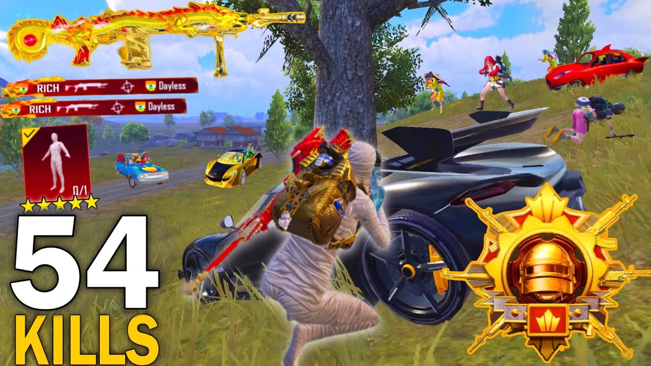 ЁЯе╡ NEW BEST AGRESSIVE RUSH GAMEPLAY with/ MUMMY Set ЁЯФе Pubg Mobile background