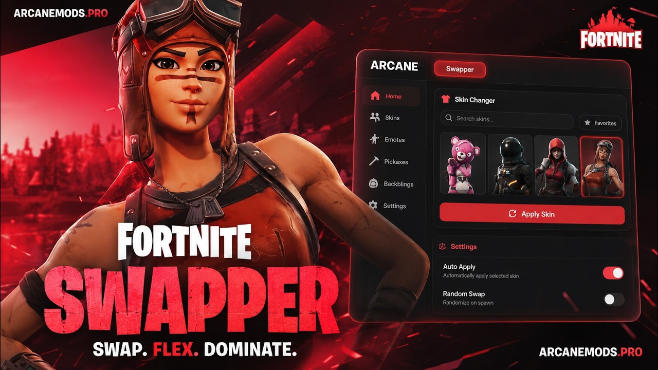 Galaxy Swapper v3 - I Unlocked EVERY Fortnite Skin In 5 Minutes! background