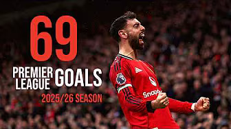 Manchester United | EVERY Premier League Goal 2025/26🔴 background