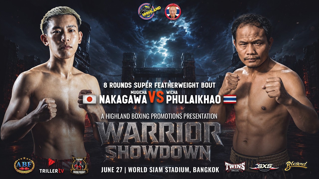 Mugicha Nakagawa šÆšµ vs Wicha Phulaikhao š¹š | 8 Rds Super Featherweight Championship | June 27, 2026