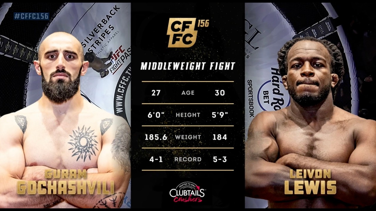 Guram Gochashvili vs. Leivon Lewis | Full Fight Replay | CFFC 156 background