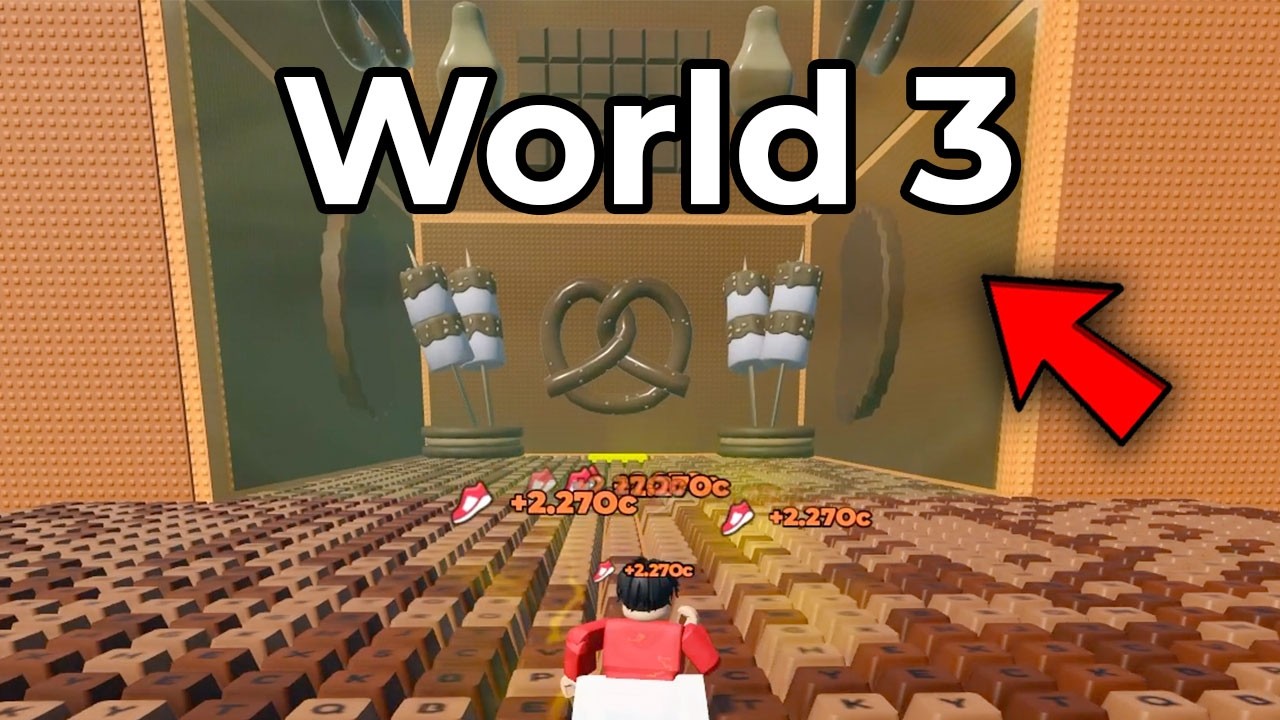 I Finally BEAT +1 Speed Keyboard Escape World 2 Roblox