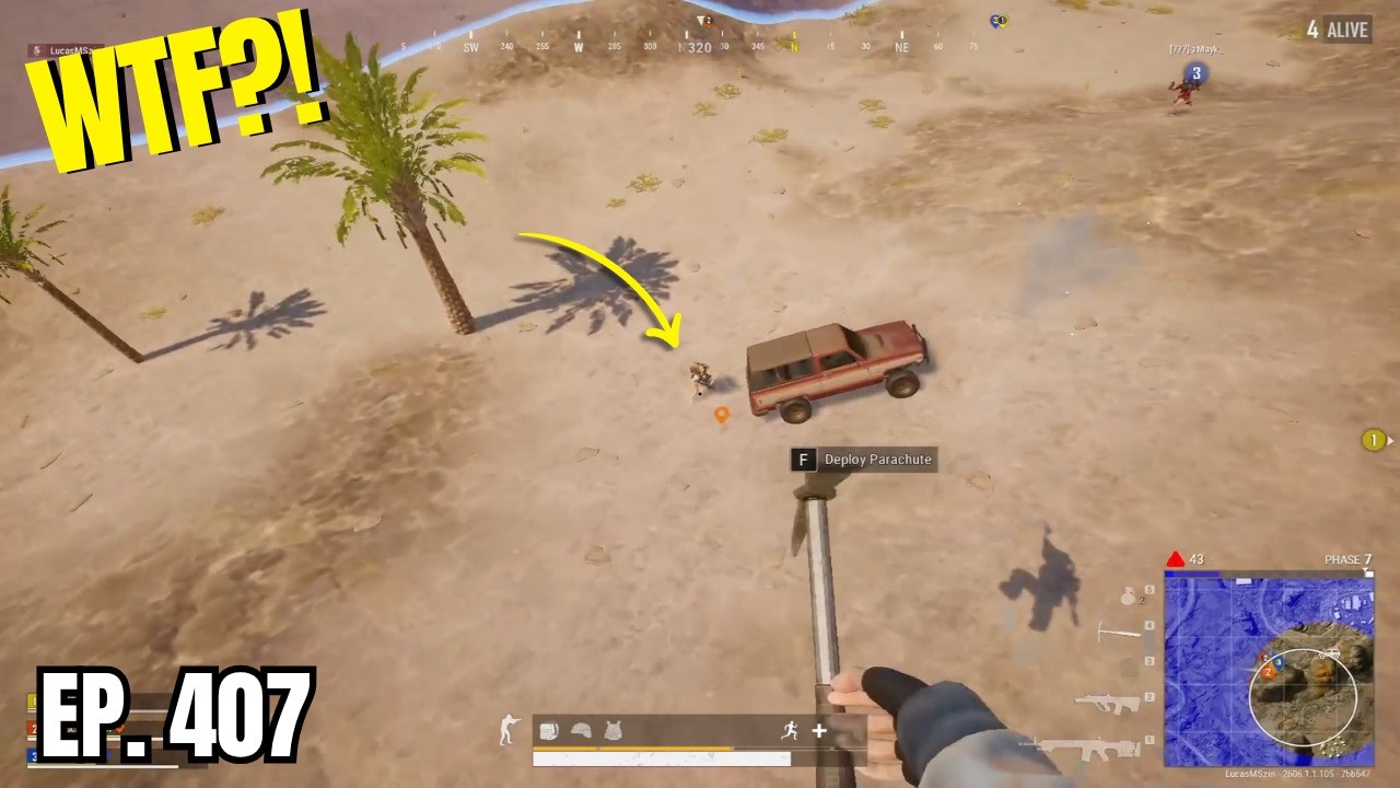 PUBG: FUNNY & AWESOME MOMENTS - 407 background
