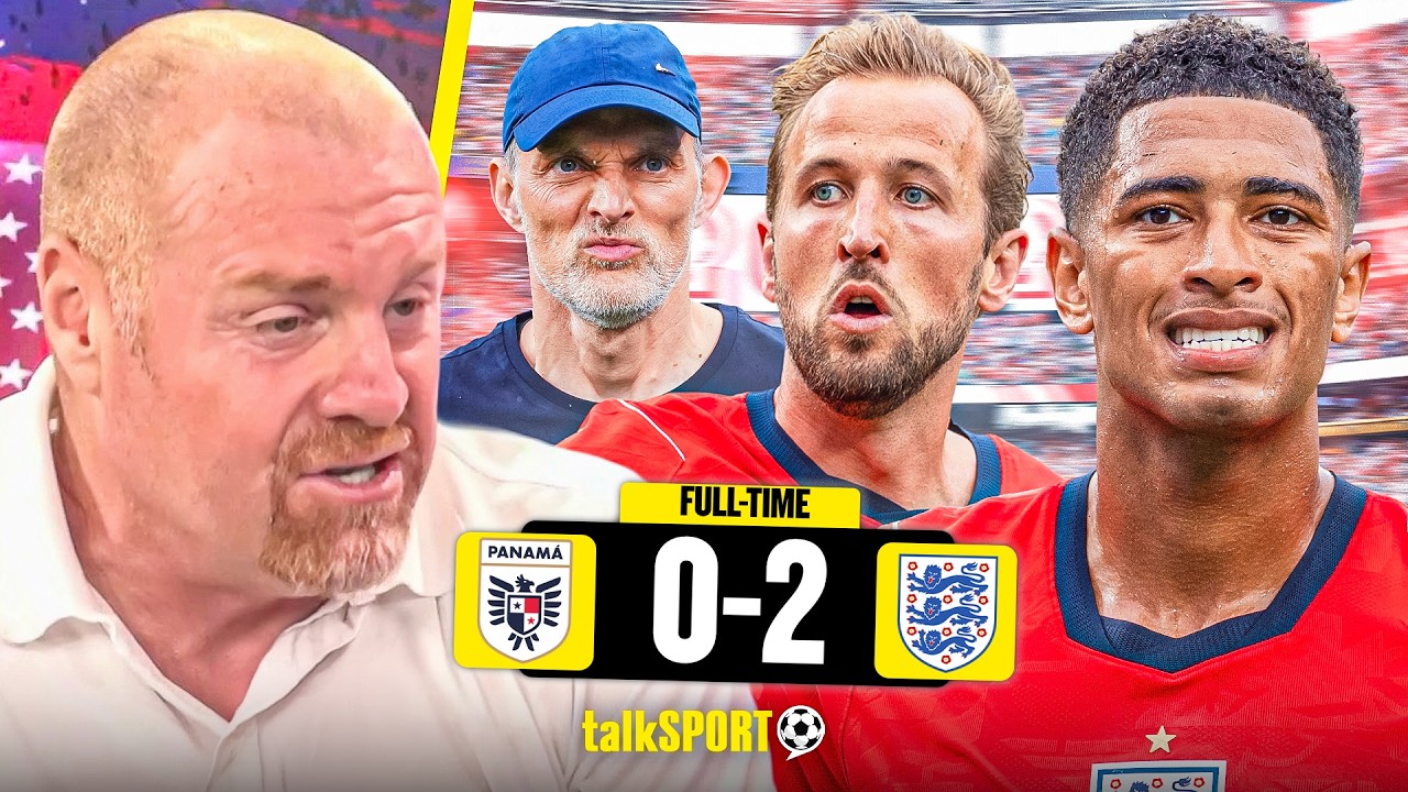 Sean Dyche REACTS to England TOPPING THE GROUP in the 2026 World Cup at 2-0 Win against Panama! background