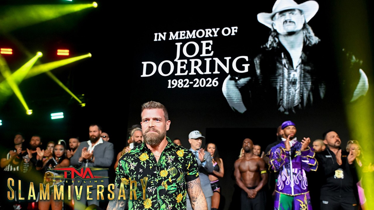 A Tribute To Joe Doering | TNA Slammiversary 2026 background