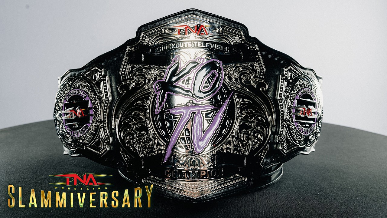 TNA Hall of Famer Unveils NEW TNA Championship | TNA Slammiversary 2026 background