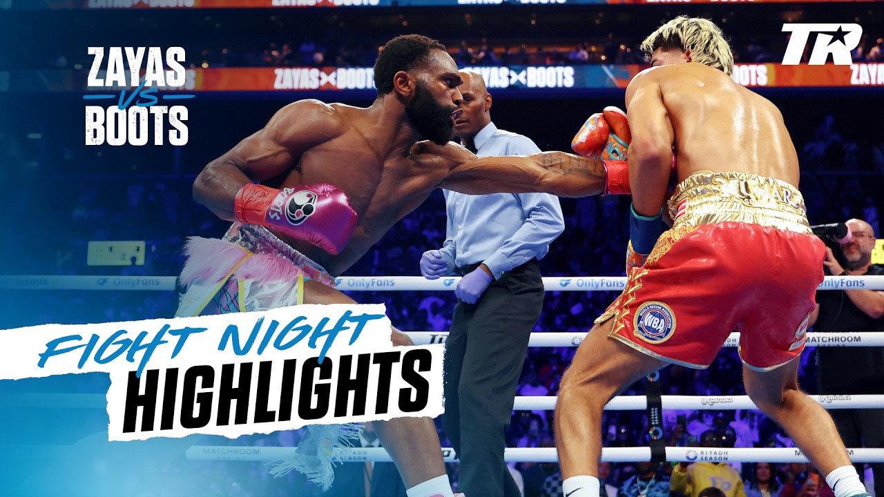Boots Ennis Dominates as Xander Shows Incredible Heart | FIGHT HIGHLIGHTS background