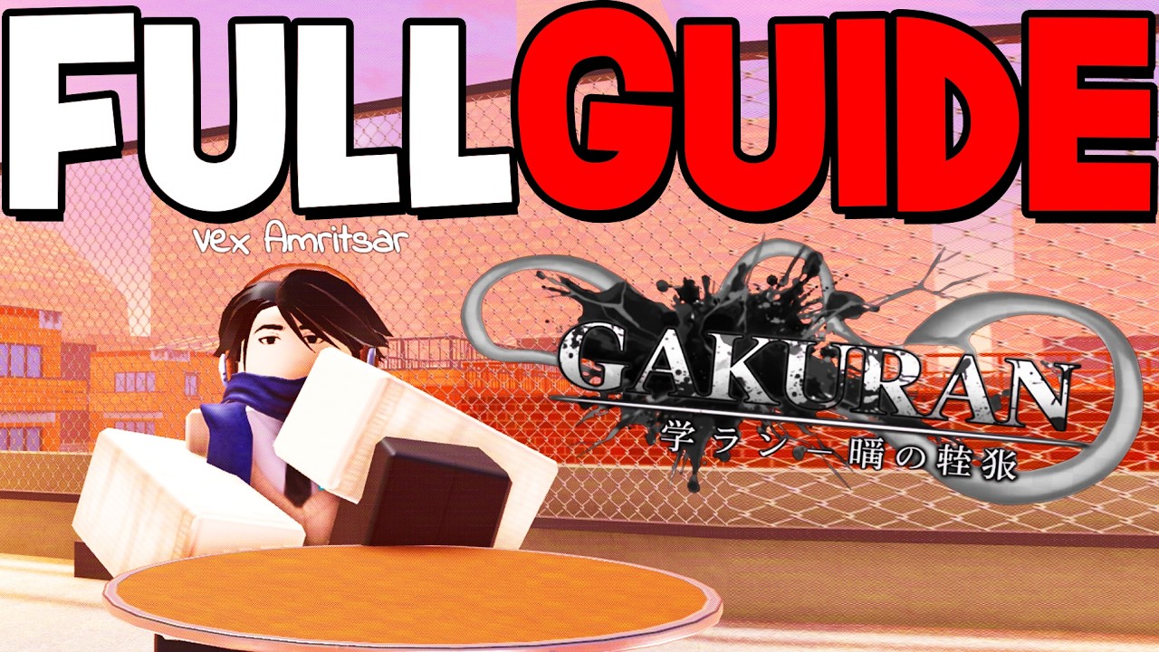 Gakuran Guide (Styles, Tutorial, Tips & Tricks, Locations, Controls) ROBLOX background