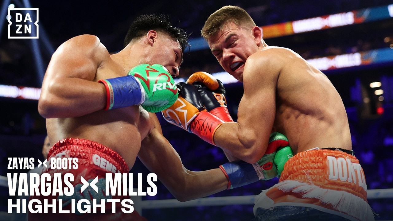 HIGHLIGHTS | Emiliano Vargas vs. Bryce Mills background