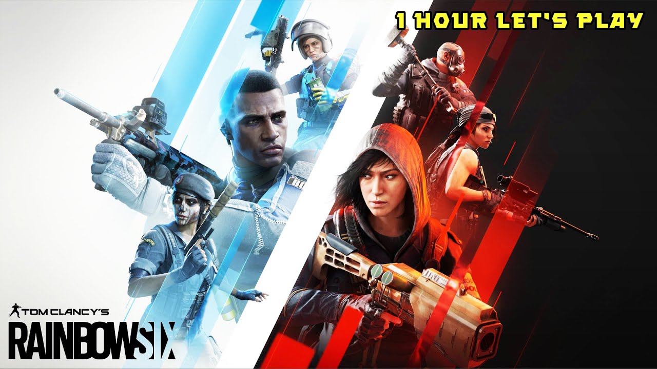 Tom Clancy's Rainbow Six Siege - 1 hour Let's Play Series! Multiplayer Madness backdrop