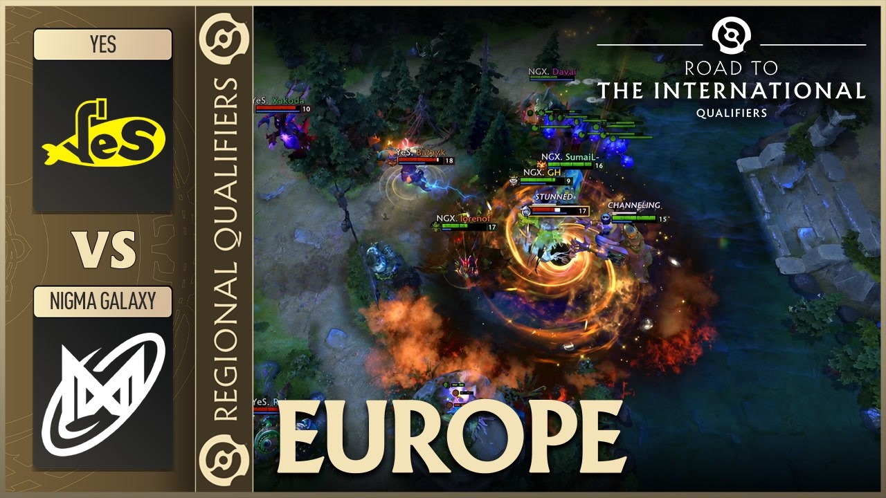 WINNER TO TI15! NIGMA GALAXY vs YES - HIGHLIGHTS - The International 2026 CQ: EU | DOTA2 background