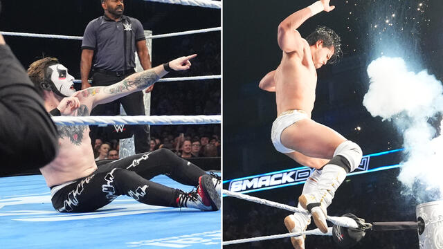 Danhausen & Matt Cardona beat Los Garza with an explosive curse: SmackDown highlights, June 26, 2026 background