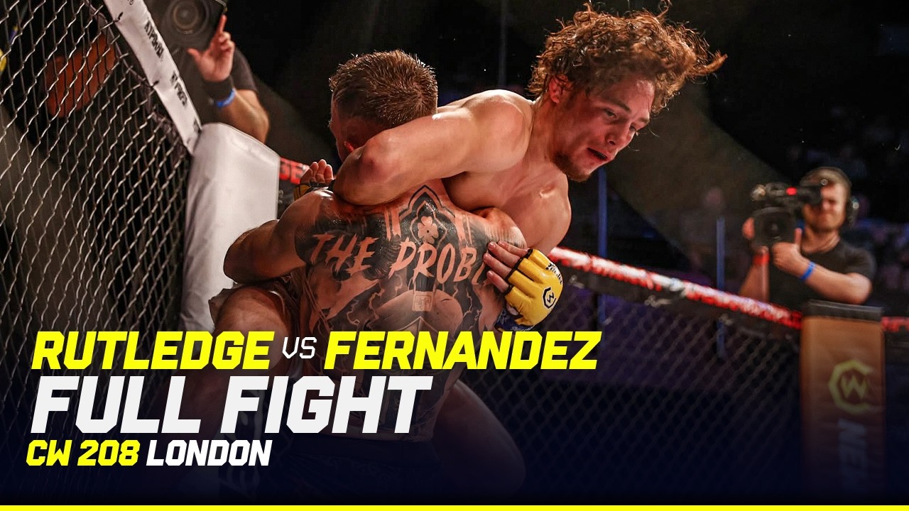 CRAZY SCRAMBLES 🥋 🤯 | Paddy Rutledge vs. Giovanni Fernandez | CW 208 London Full Fight background