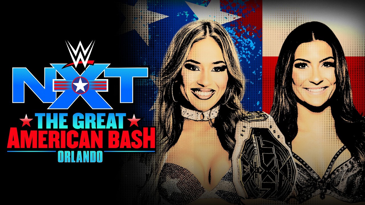 Lola Vice vs. Kendal Grey | NXT Women’s Title Match: NXT Great American Bash 2026 Hype Package background