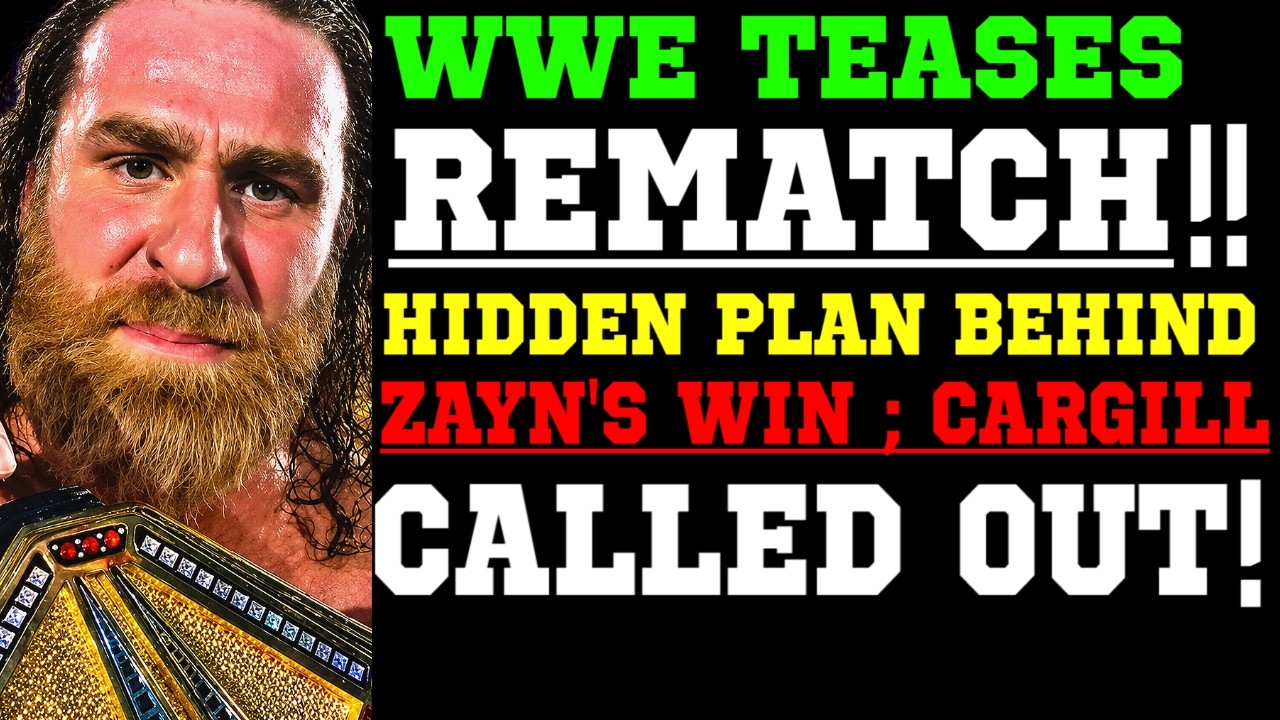 WWE News! Hidden Reasons Behind Sami Zayn's Title Win! WWE Teases Rematch Gunther's Next Rival! background