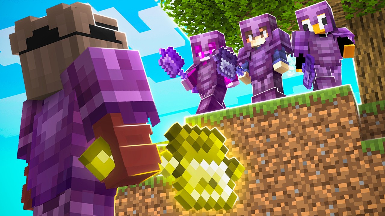 I Got REVENGE on a MACE-ONLY Minecraft SMP... background