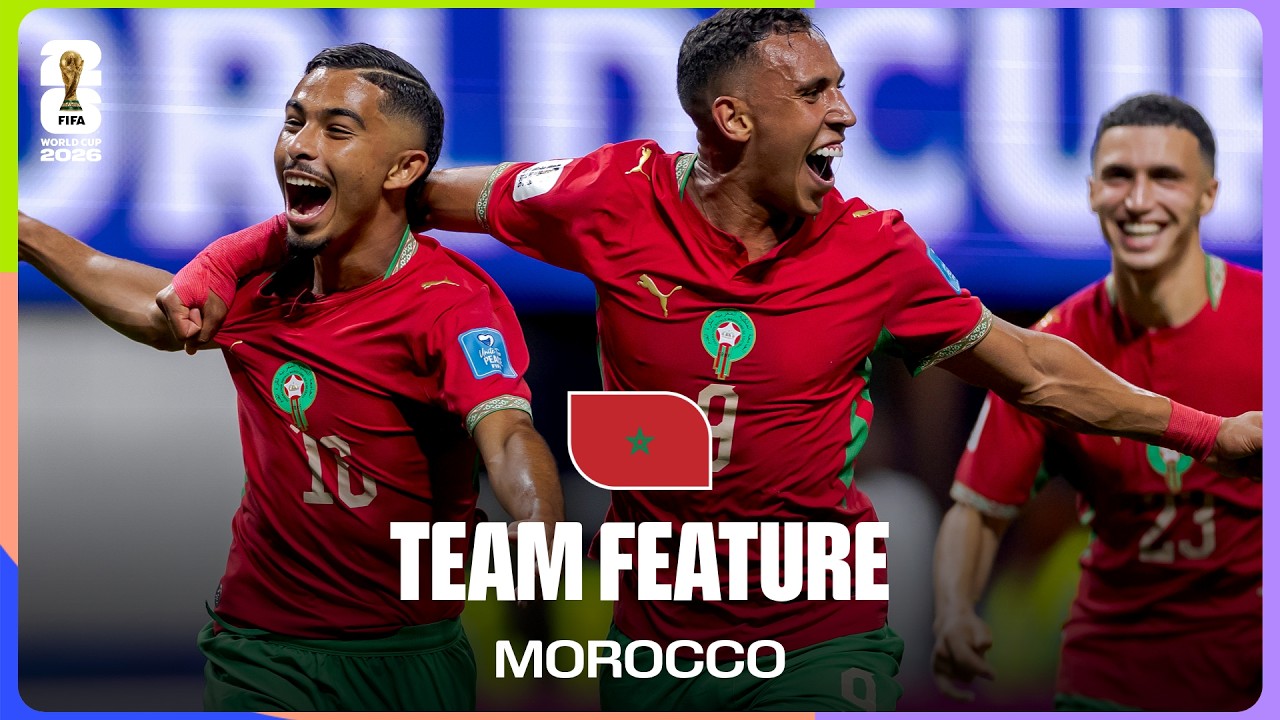 Team Feature: Morocco | From U20 Champions to the Senior Stage: Coach Ouahbi and Gessime Yassine background
