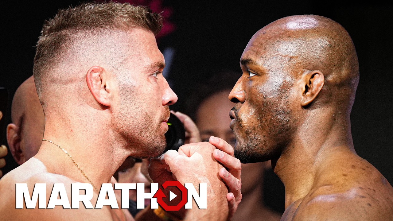 Dricus Du Plessis vs Kamaru Usman ЁЯЪи | Full Fight Marathon background