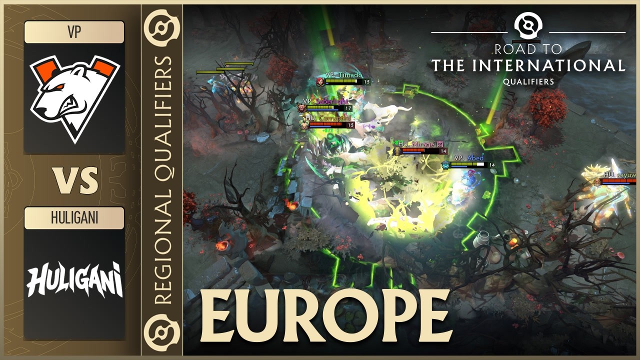 WINNER TO TI15! VIRTUS.PRO vs HULIGANI - HIGHLIGHTS - The International 2026 CQ: EU | DOTA2 background