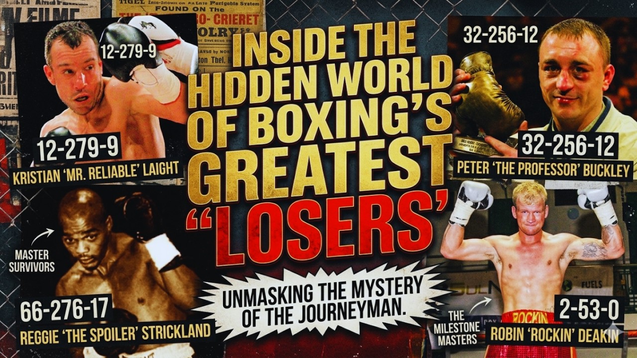 The Art of the Journeyman: Why These Boxers Lost 250+ Fights.