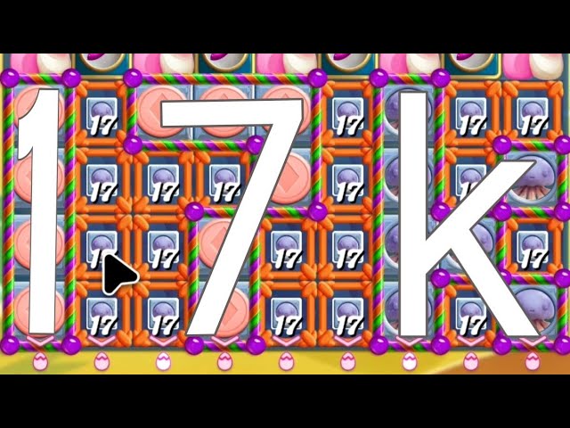 Candy crush level 17000 || candy crush saga 17000 || candy crush saga level 17000 background