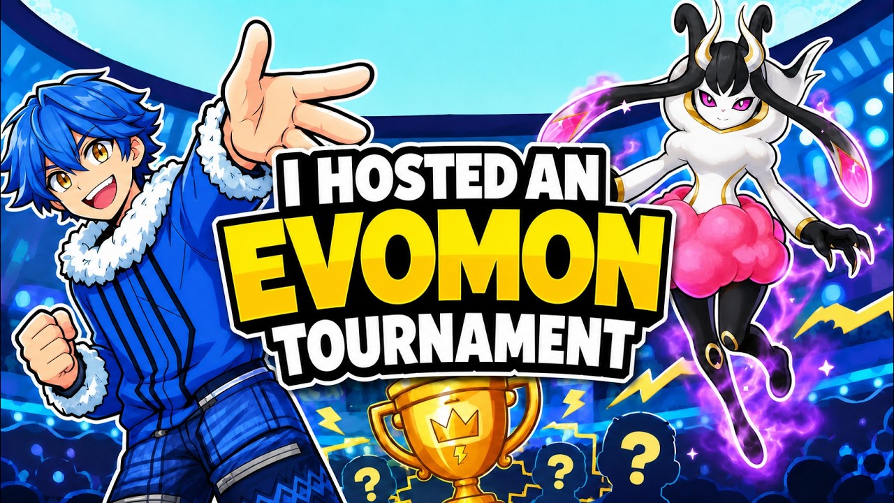 I Hosted A Roblox Evomon Tournament… Then Tried to Win It background