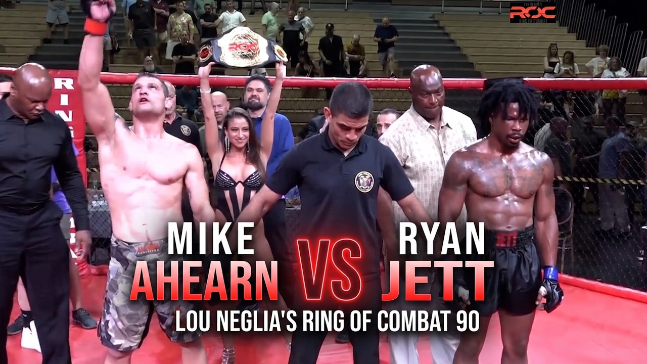 LOU NEGLIA'S ROC 90: MIKE AHEARN VS RYAN JETT background