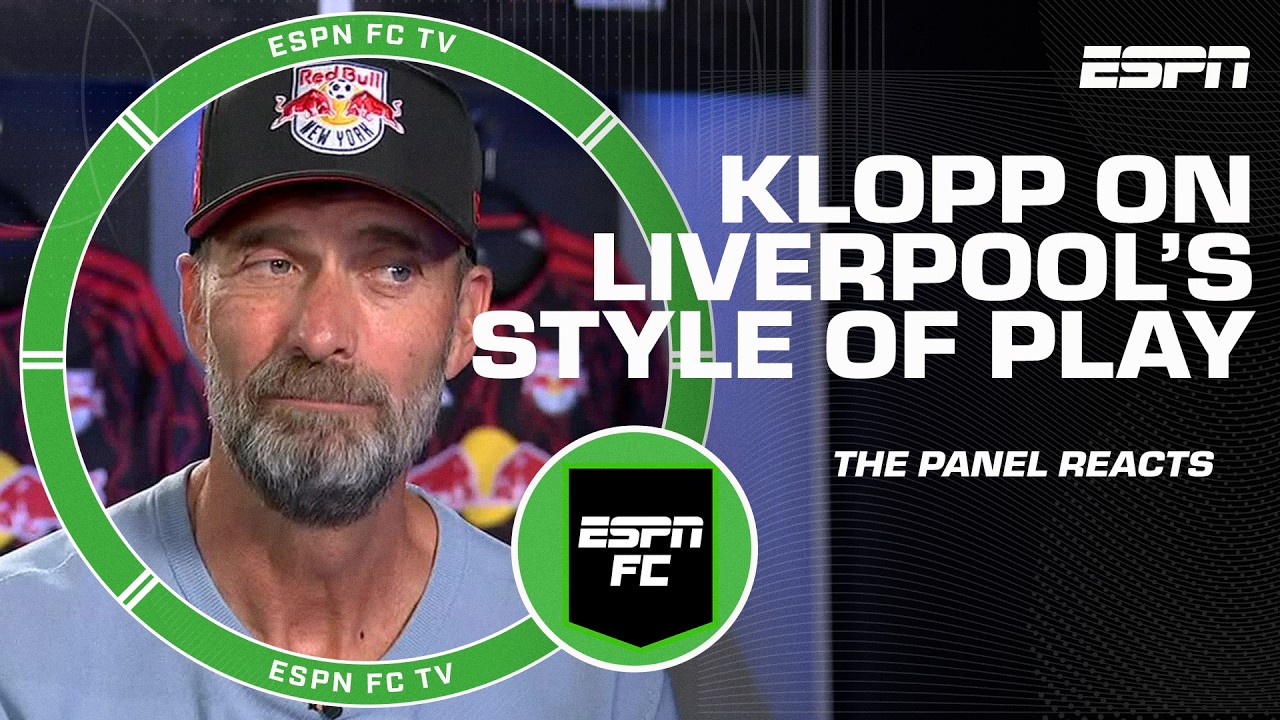 Jurgen Klopp reflects on the exciting style of play Liverpool played under him | ESPN FC background