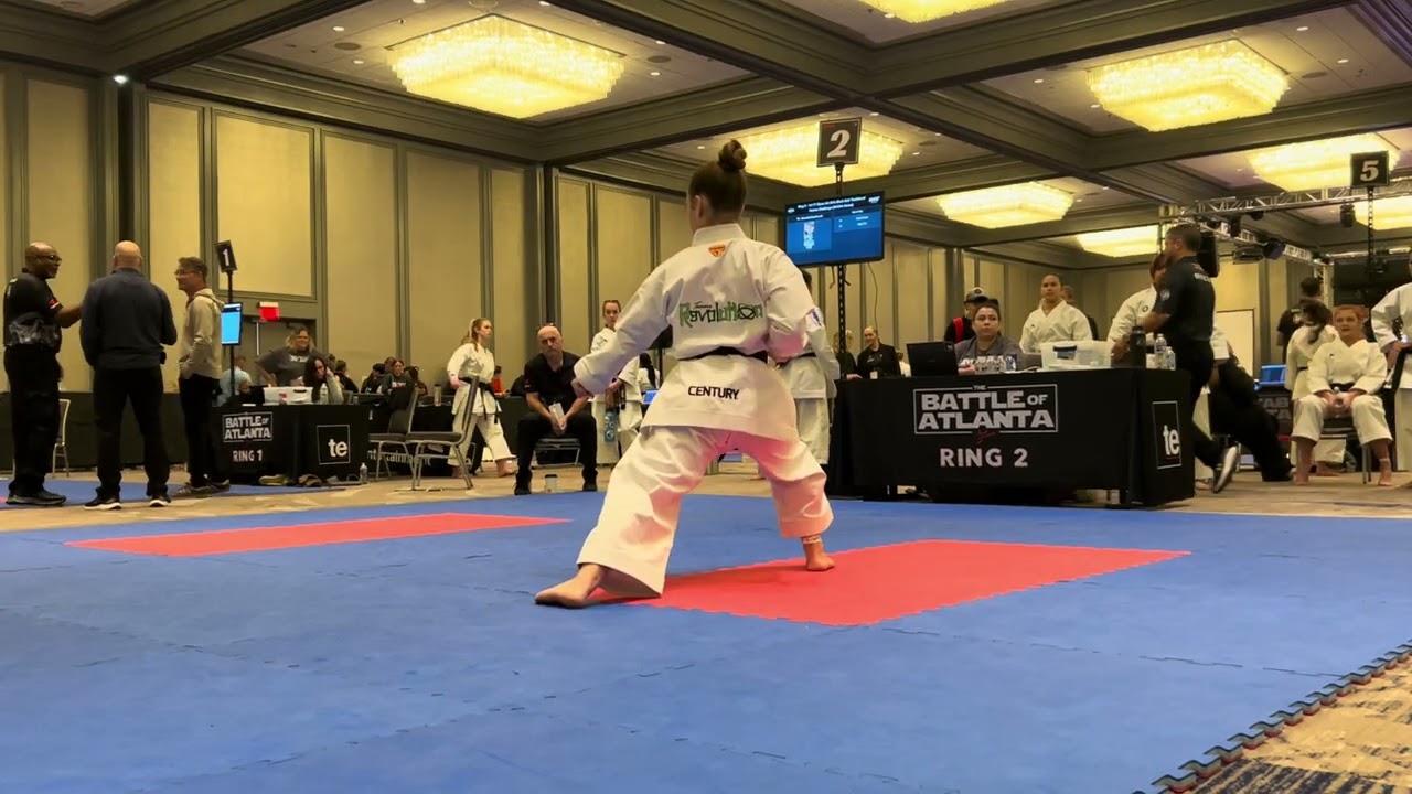 Amanda Duarte 14-17 Girls Tradtional Forms Challenge - Battle of Atlanta 2026 background