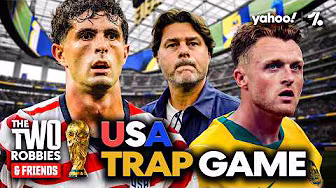 Can the USMNT deliver? | Brazil in BIG trouble? | The Two Robbies & Friends background