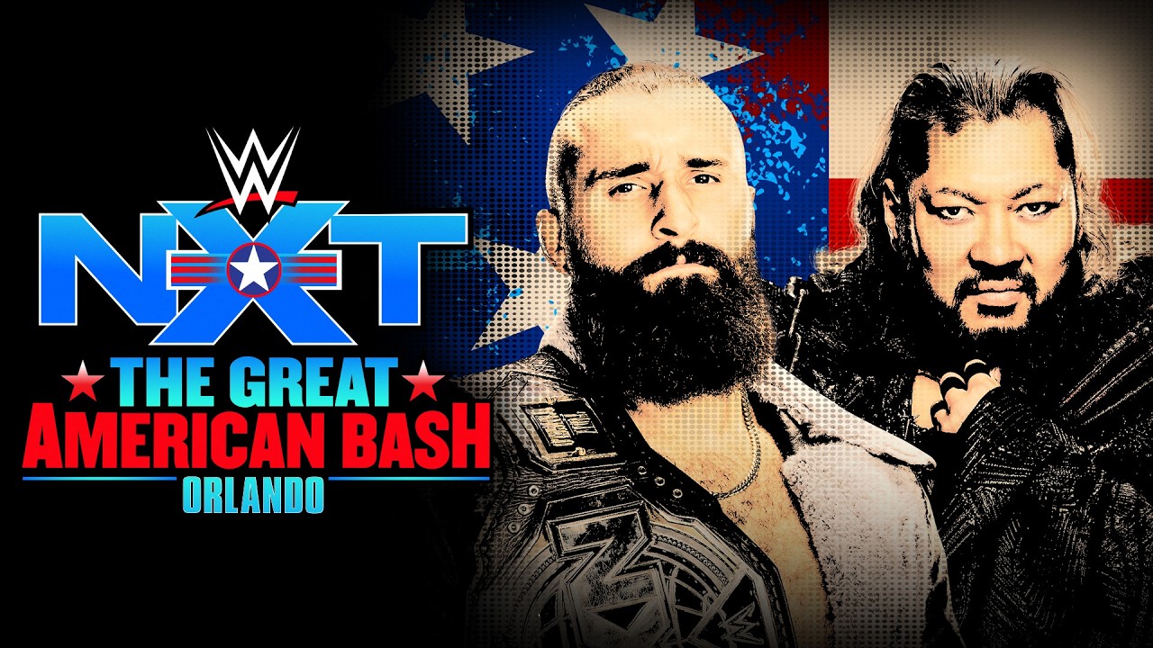 Tony D’Angelo vs. Naraku | NXT Title Match: NXT Great American Bash 2026 Hype Package background