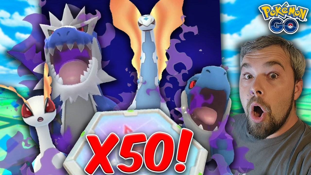 The BEST Shiny Shadow Luck I've Had In A LONG TIME! Over 50 Radars! (Pokémon GO) background