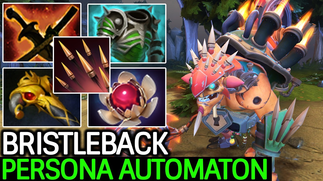 NEW Persona Automaton Bristleback – First Gameplay Dota 2