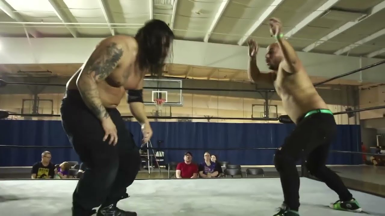 FULL MATCH Alex Lynch vs Nick Green 60 Min Slam 9 background