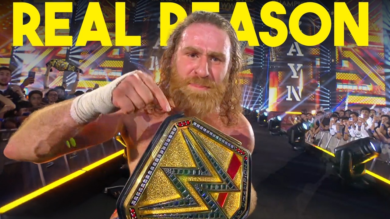 REAL REASONS WHY SAMI ZAYN WON WWE CHAMPIONSHIP AT NIGHT OF CHAMPIONS 2026 background