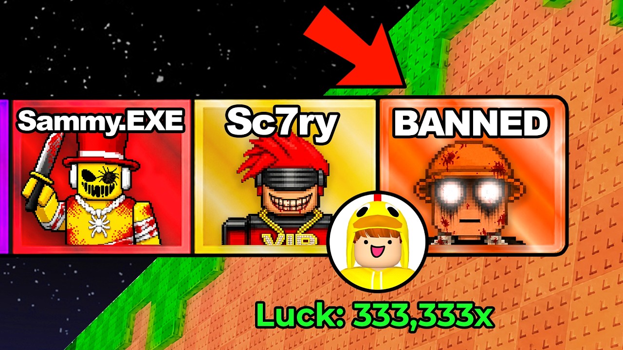 I Found CURSED OWNER Zones In Kick A Lucky Block.. background