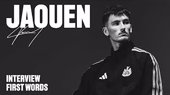 Ewen Jaouen's first words as a Newcastle United player 💬🇫🇷 background