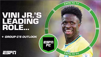 Brazil’s World Cup hopes are on Vinicius Jr.’s shoulders?! | ESPN FC background